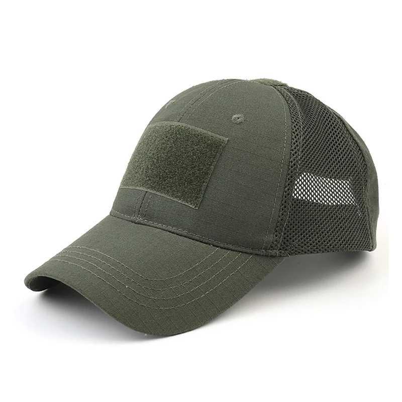Tactical Army s Outdoor Sport Camo Airsoft Military Mesh Snap Baseball Fishing Hunting Hiking Hats MensXJ250116