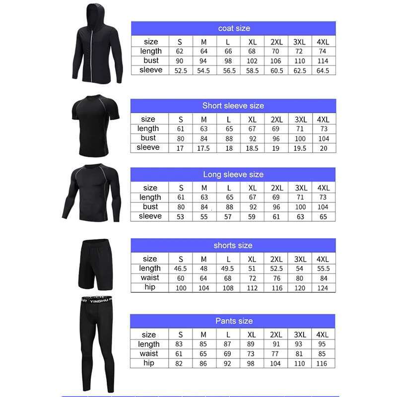 Ddmyoutdoor China Domestic Pcs Mens Compression Set Running Tights Workout Fiess Training Tracksuit Short Sleeve Shirts Sport Suit Rashgard Kit S XL