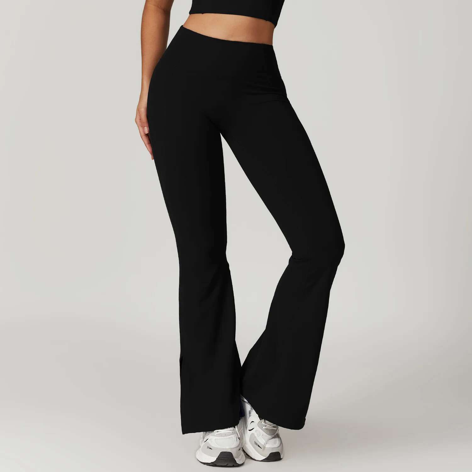 Ddmyoutdoor China Domestic Mermaid Curve Casual Women S Outer Wear High Waist Wide Leg Hip Yoga Fiess Sports Tight Flare Pants Women Pants