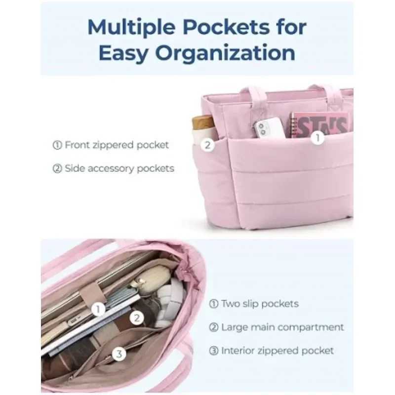New Arrival Womens Tote Bag Leisure Fashion Commuting Shoulder Bag Simple Mommy Go Out Bag Large Capacity Travel Fitness Handbag Z250118