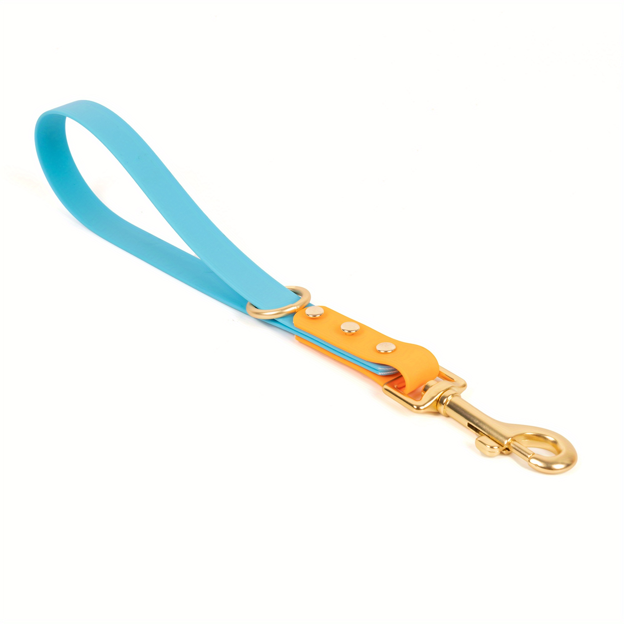 Handcrafted Multicolored Dog Tether - Comfortable Fit & High Strength Fabric
