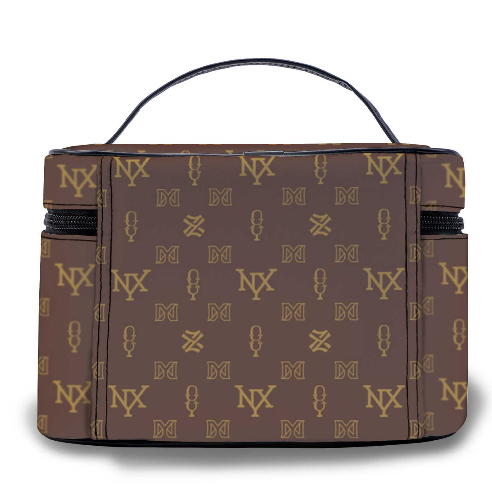 NXY Leather Large Capacity Travel Cosmetic Bags Cases Bag Portable Women Makeup Case Multifunctional Toiletry Make Up Box