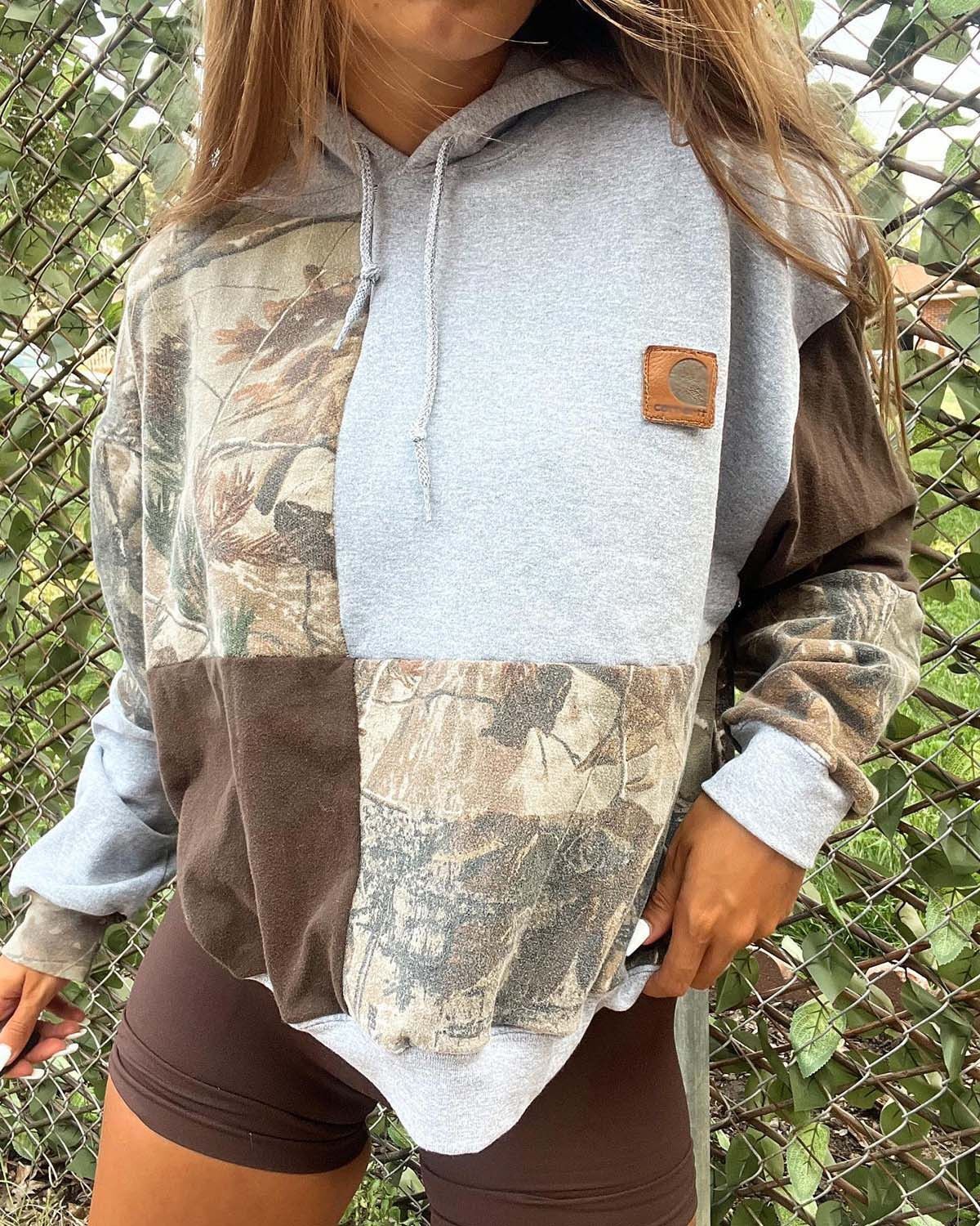 2024 women's long sleeved printed hoodie for europe and america Independent station