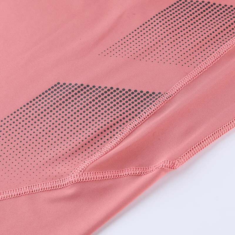 Ddmyoutdoor China Domestic Jogging Running Long Sleeves Compression Quick Dry Workout Fashion Training Print Tee Elastic O Neck Breathable Muscle Shir