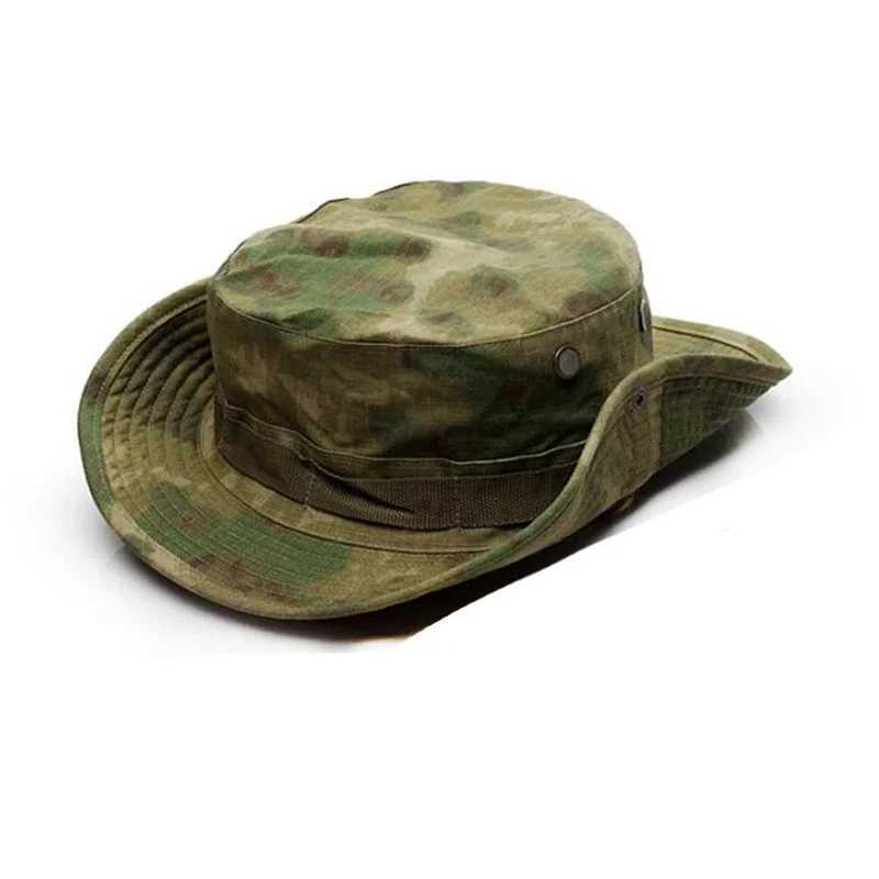 Airsoft Tactical Sniper Camouflage Boonie Hats Nepase Fishing Hat Mens Sunscreen Sombrero Hunting CamXJ250116