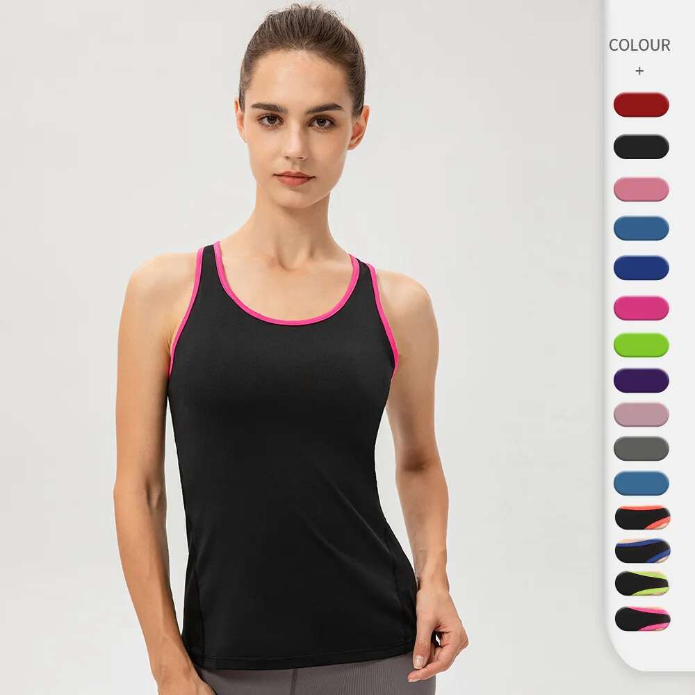 Ddmyoutdoor China Domestic Sport Sleeveless Fiess Gym Shirt Yoga Workout Tank Quick Dry Running Vest Training Top Women Sportswear XL