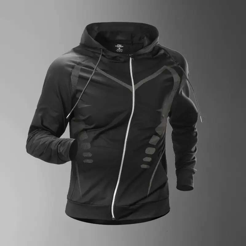 Ddmyoutdoor China Domestic Men S Spring Autumn Quick Dry Hooded Jacket For Running Cycg Fiess Gym Track Soccer Basketball Volleyball Badminton