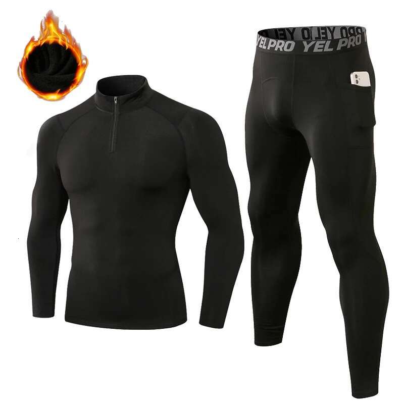 Ddmyoutdoor China Domestic Pcs Set Men S Veet Tracksuit Fiess Sports Gym Clothes Running Training Jogging Suit Thermal Underwear Male Sportswear