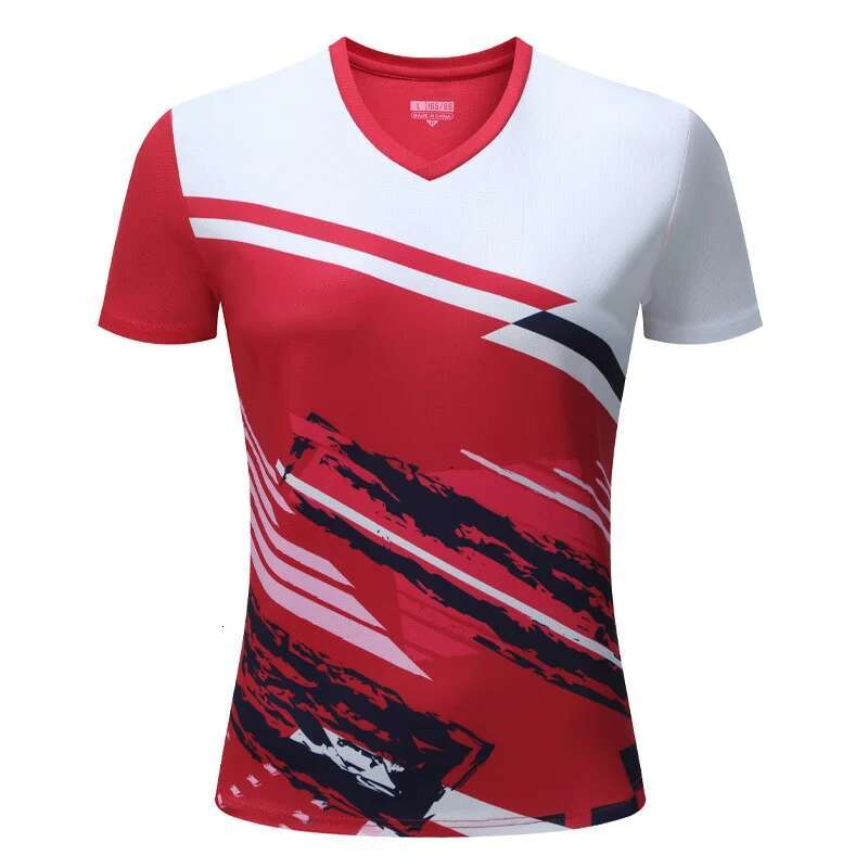Ddmyoutdoor China Domestic Print Badminton Shirts Women Gym Leisure Wicking Quick Dry Short Sleeves Breathable Polyester Tennis Ping Pong Volleyball T