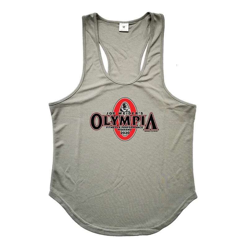 Ddmyoutdoor China Domestic Running Fiess Y Back Stringer Tanktop Gym Clothing Summer Mesh Sport Vest Men Bodybuilding Sleeveless Shirt