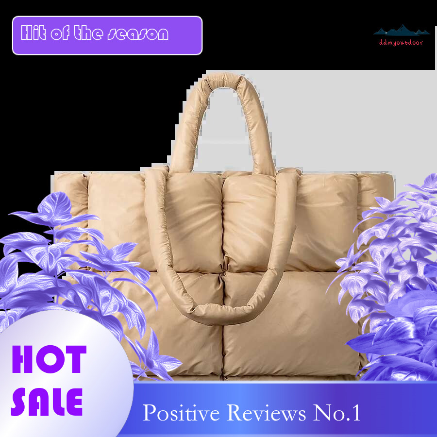 Ddmyoutdoor China Domestic New Style Increased Down Women S Soft Space Cotton Handbag Fashionable Simple Padded Shoulder Crossbody Bag