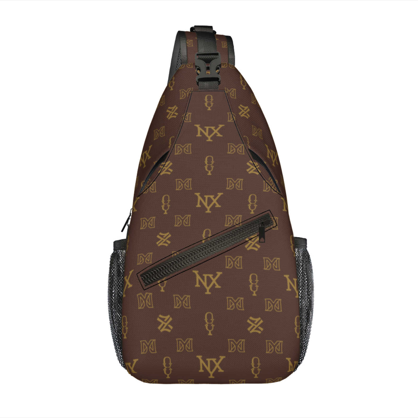 NXY Fashion Men's Waterproof Chest Bag Cell Phone Change Documents Storage Bag Outdoor Sports Leisure Handbags Designers Crossbody