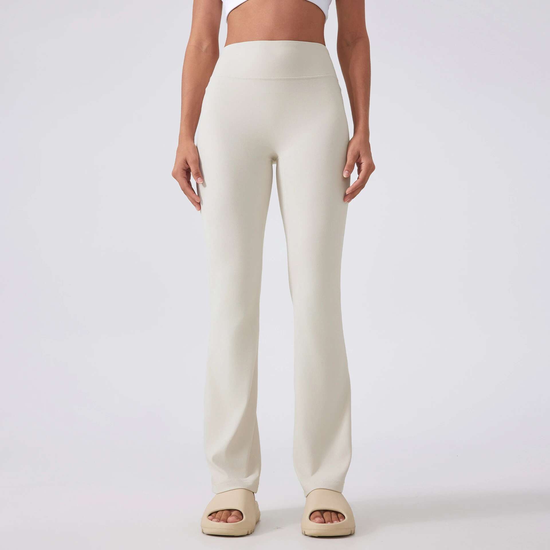 Ddmyoutdoor China Domestic Mermaid Curve Hip Lifting Yoga Women S No Embarrassment E Wide Leg Naked Sense Elastic Fiess Sports Horn Pants
