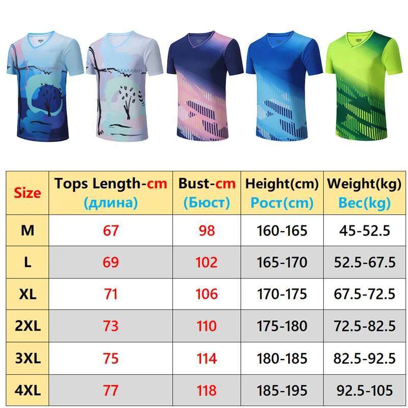 Ddmyoutdoor China Domestic Men Badminton Short Sleeves Quick Dry Tennis New Fiess Running Sport Fashion Shirts Training Breathable Uniform Game Jersey