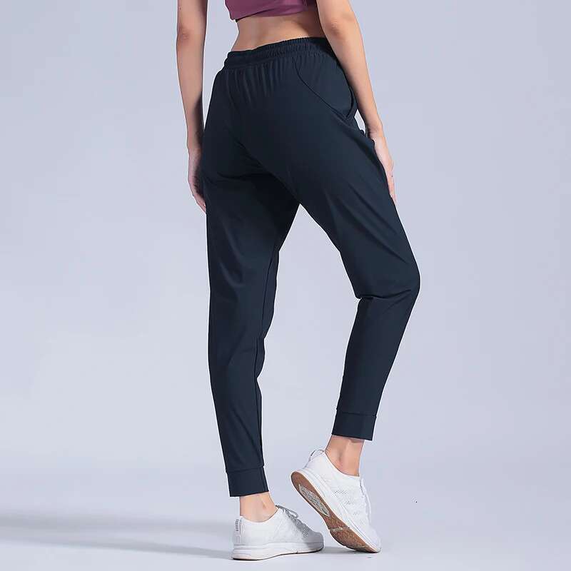 Ddmyoutdoor China Domestic Female Sportswear Trousers Nylon Quick Dry Running Pants Causal Breathable Drawstring Pocket Yoga Joggers Women Sweatpants