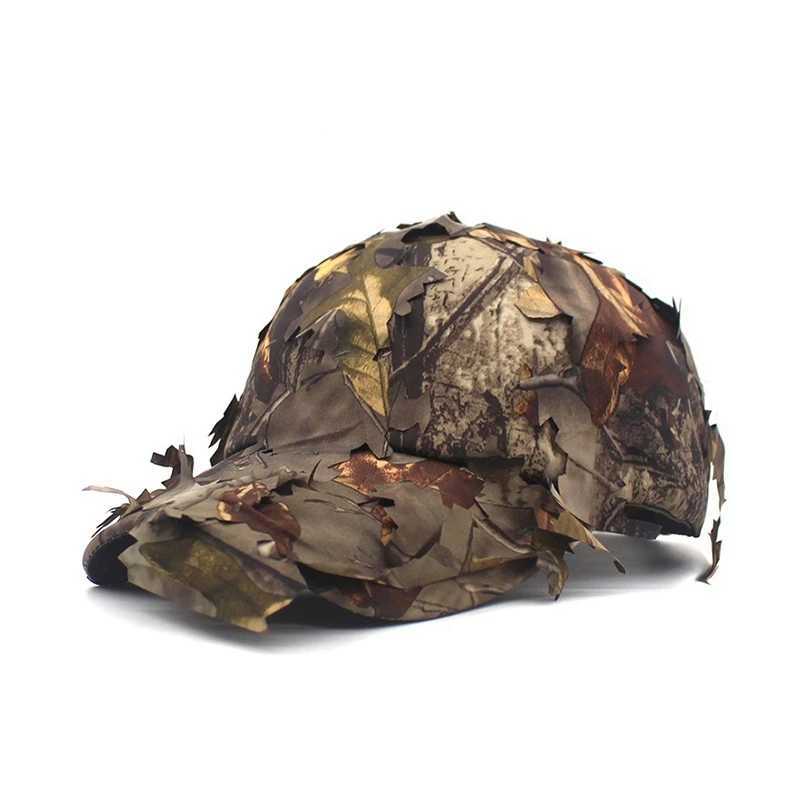 Tactical Baseball Men Camouflage Hat Outdoor Breathab Hunting Fishing Cam Bones Women Adjustab Snap 3D af HatsXJ250116