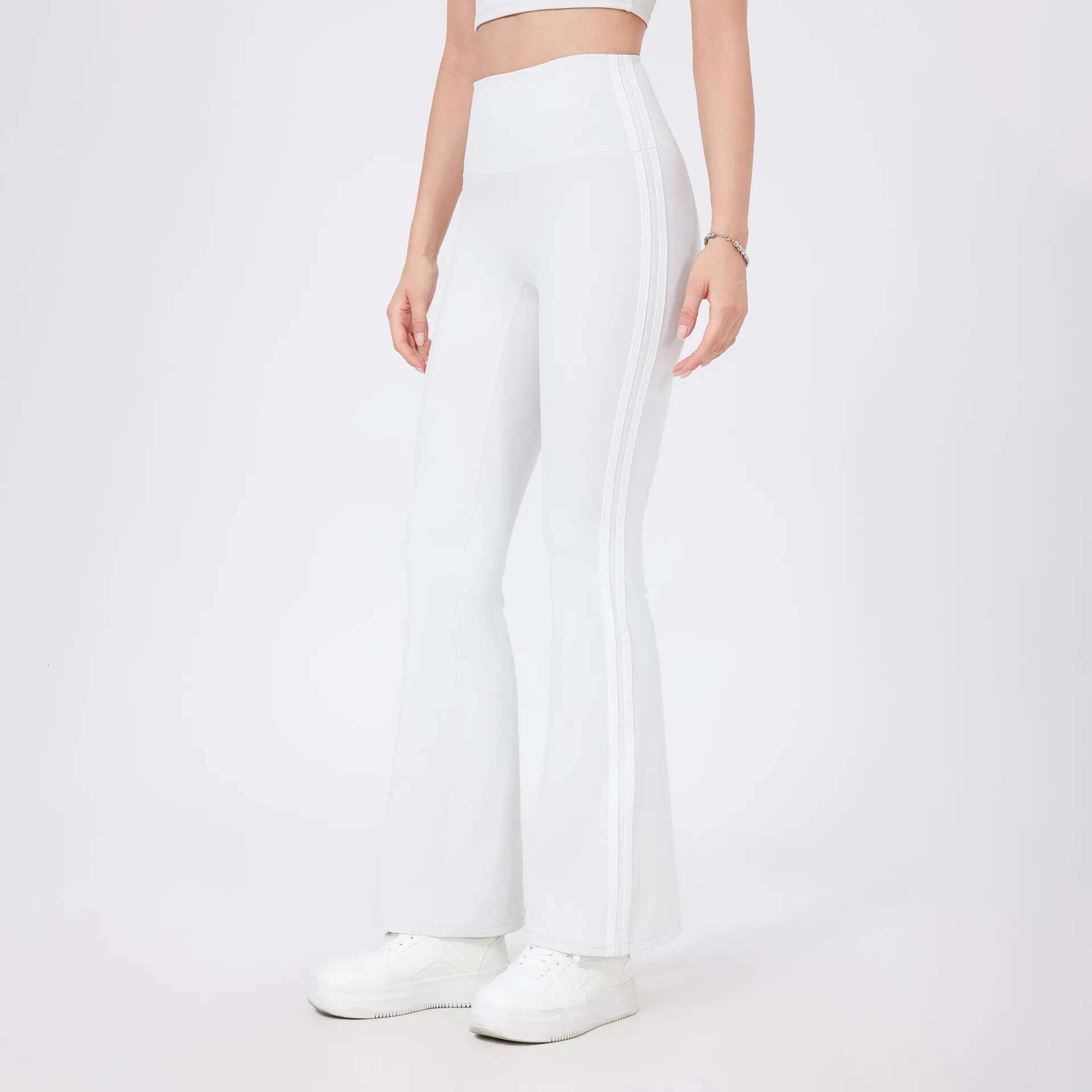 Ddmyoutdoor China Domestic Mermaid Curve High Waist Yoga Spice Girls New Running Sports Peach Hip Fiess Naked Elastic Flared Pants