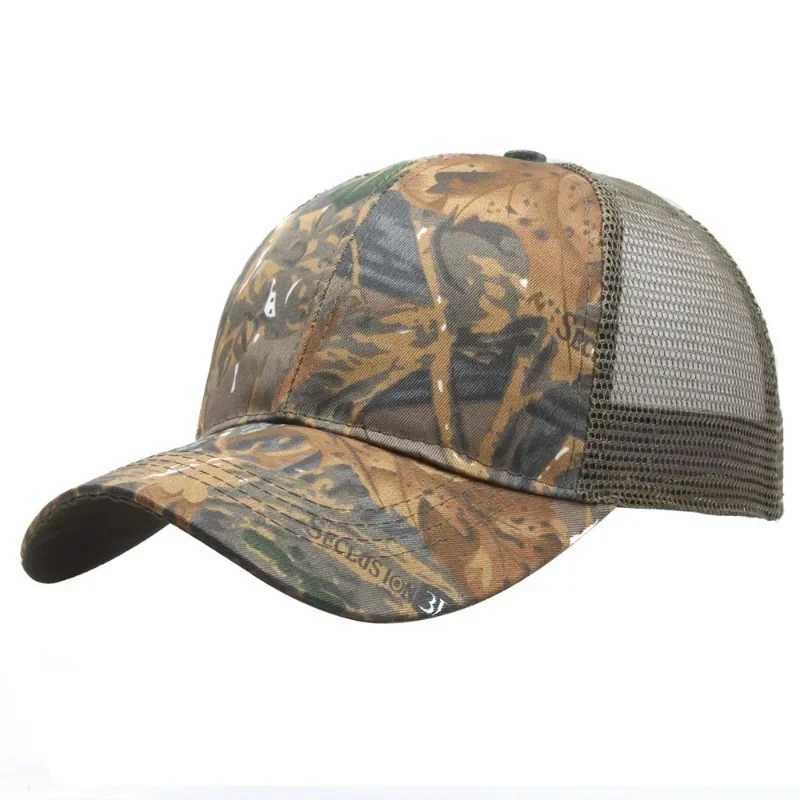 New Outdoor Sports Tactical Camouflage Hat Jung Hunting Hat Men Summer Sun Protection Breathab Mesh ed BaseballXJ250116