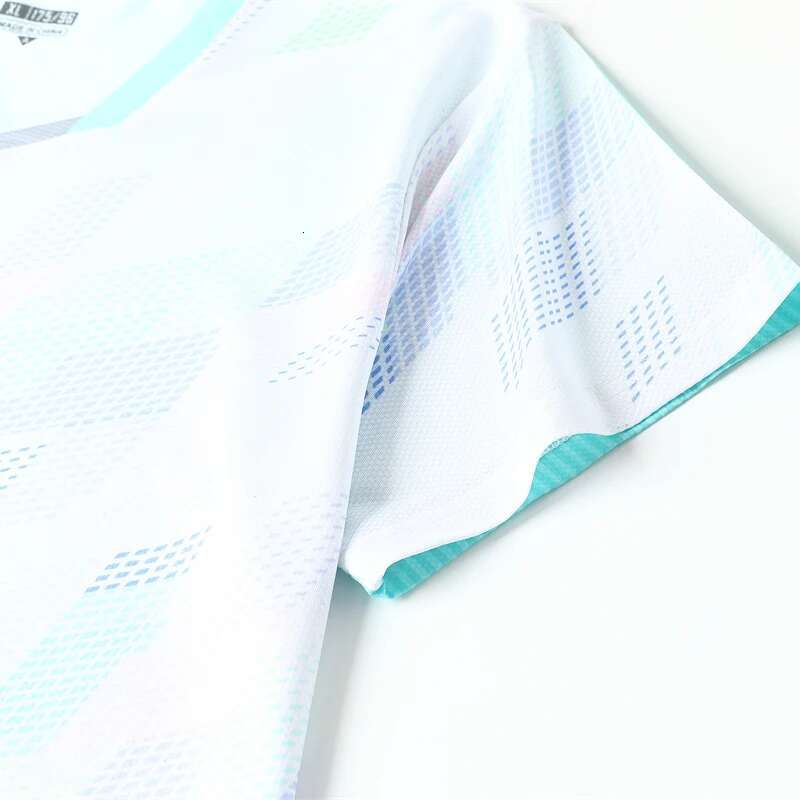 Ddmyoutdoor China Domestic Badminton Clothes Men Gym V Collar Polyester Quick Dry Training Tennis T Custom Game Team Exercise Sports Shirts