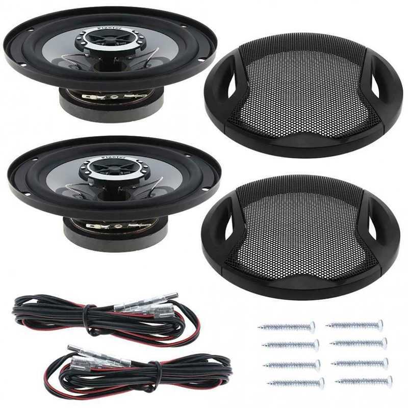 Paire audio automobile 6,5 pouces 400W TS-G1641r Car Hifi Coaxial haut-parleur 2 voies porte automatique audio musique stéréo stéréo entièrement