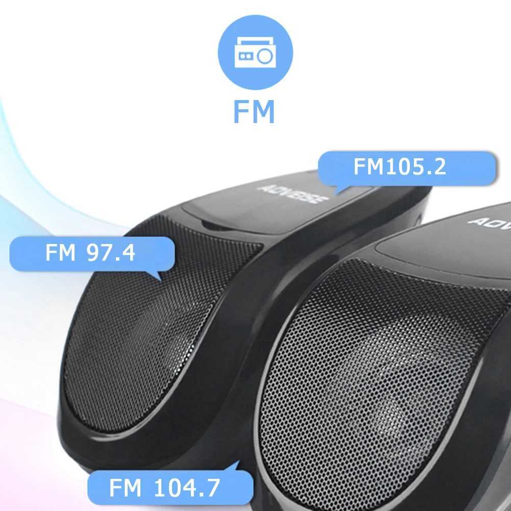 Car Audio MT493 Motorcycle Bluetooth Speaker Waterproof MP3 Audio System FM Radio U Disk accessori moto H250118