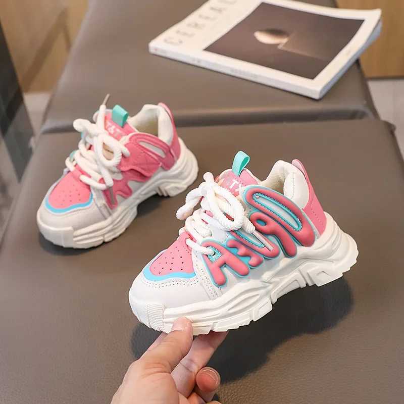 2024 Baby Short and Fat Girls Preschool Boys Fashion Solid Color Sports Shoes 16 Year Old Childrens Casual Breathable Running ShoesXJ250505 S251027