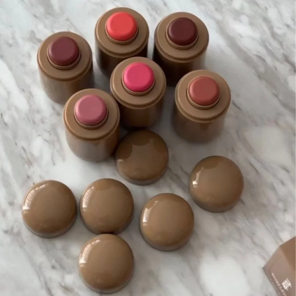 PAGE VINE Pocket Blush Stick Multi-Functional 6 Colors Lip Cheek Highlighter Waterproof Natural Glow Balm 250110