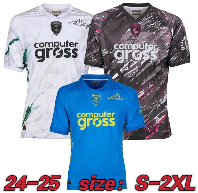 2024 2025 Empoli Soccer Jerseys FC PELLEGRI COLOMBO ESPOSITO GYASI FAZZINI VITI SOLBAKKEN GRASSI ANJORIN 24 25 football shirt