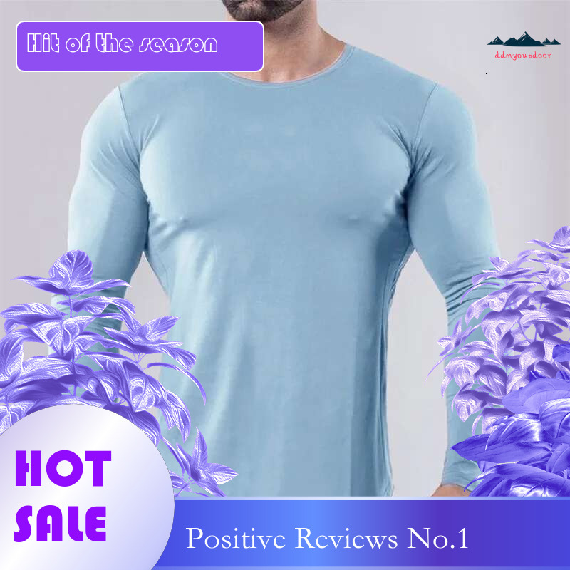Ddmyoutdoor China Domestic Men Compression Running T Long Sleeve Sport Tshirt Training Gym Shirt Bodybuilding Top Fiess Tights Man Football Jersey