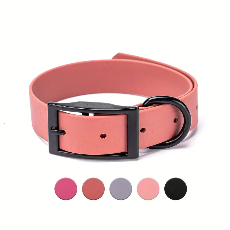 Stylish Honeycomb Grain Design Canine Neckwear - Versatile Pet Collar