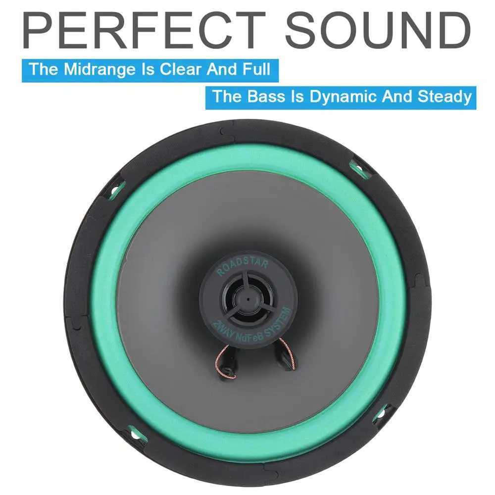 Car Audio Car Speaker Universal Car Hifi Coaxial Speaker Vehicle Door Auto Audio Music Stereo Full Range Frequency Loudspeaker H250118