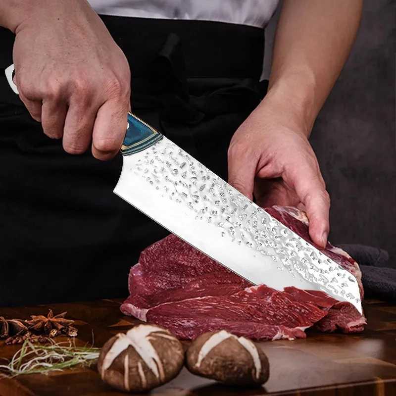 Forged Kitchen Knife 5C15mov Steel Boning Butcher Knife Ultra Sharp Chef Knife Wood Handle Meat Cleaver Knife Cook Tools BBQXJ250117