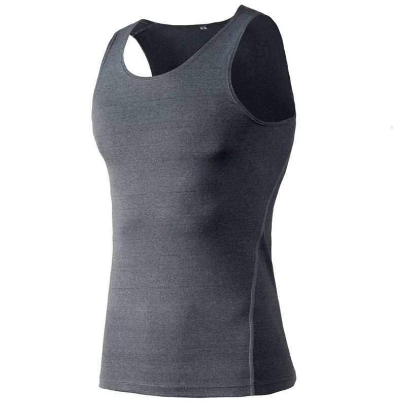 Ddmyoutdoor China Domestic Men Quick Dry Running Sleeveless Sport Tank Tops Fiess Compression Shorts Workout Slim T Shirts Gym Vest Sportswear