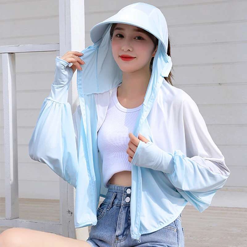Ddmyoutdoor China Domestic Summer Outdoor Cycg Windbreaker Anti Uv Suncreen Outwear Hiking Bike Jacket Bicycle Camping Fashing Clothing With Hat
