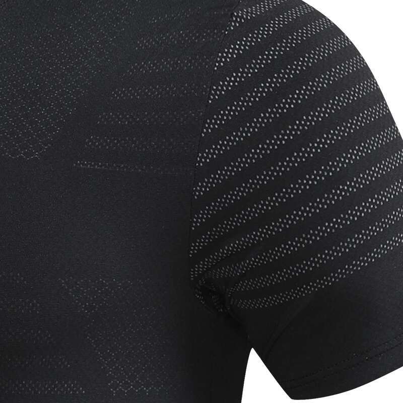 Ddmyoutdoor China Domestic Mens Running Sports T Shirts Fiess Training Spandex Summer Quick Dry Print Short Sleeve Workout Causal Exercise Breathable 