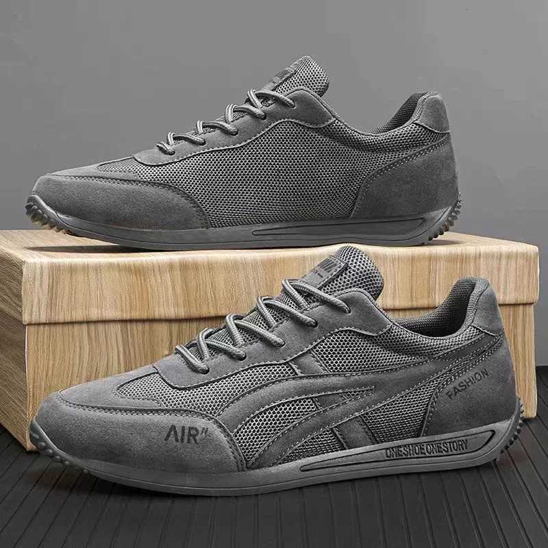 Four Seasons hot Men Mesh Fashion Breathable Work Casual Sports Outdoor Anti Slip Durable Shoes Cfortable Lightweight Z250222
