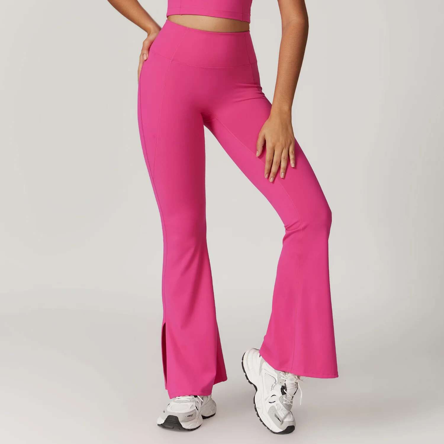 Ddmyoutdoor China Domestic Mermaid Curve Casual Women S Outer Wear High Waist Wide Leg Hip Yoga Fiess Sports Tight Flare Pants Women Pants