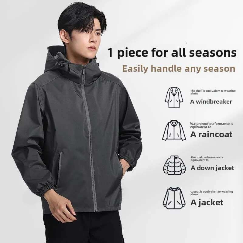 Ddmyoutdoor China Domestic Windbreaker Jacket Quick Dry Running Training Spring Autumn Suitable Hiking Cycg All Weather Protection Men S Clothing