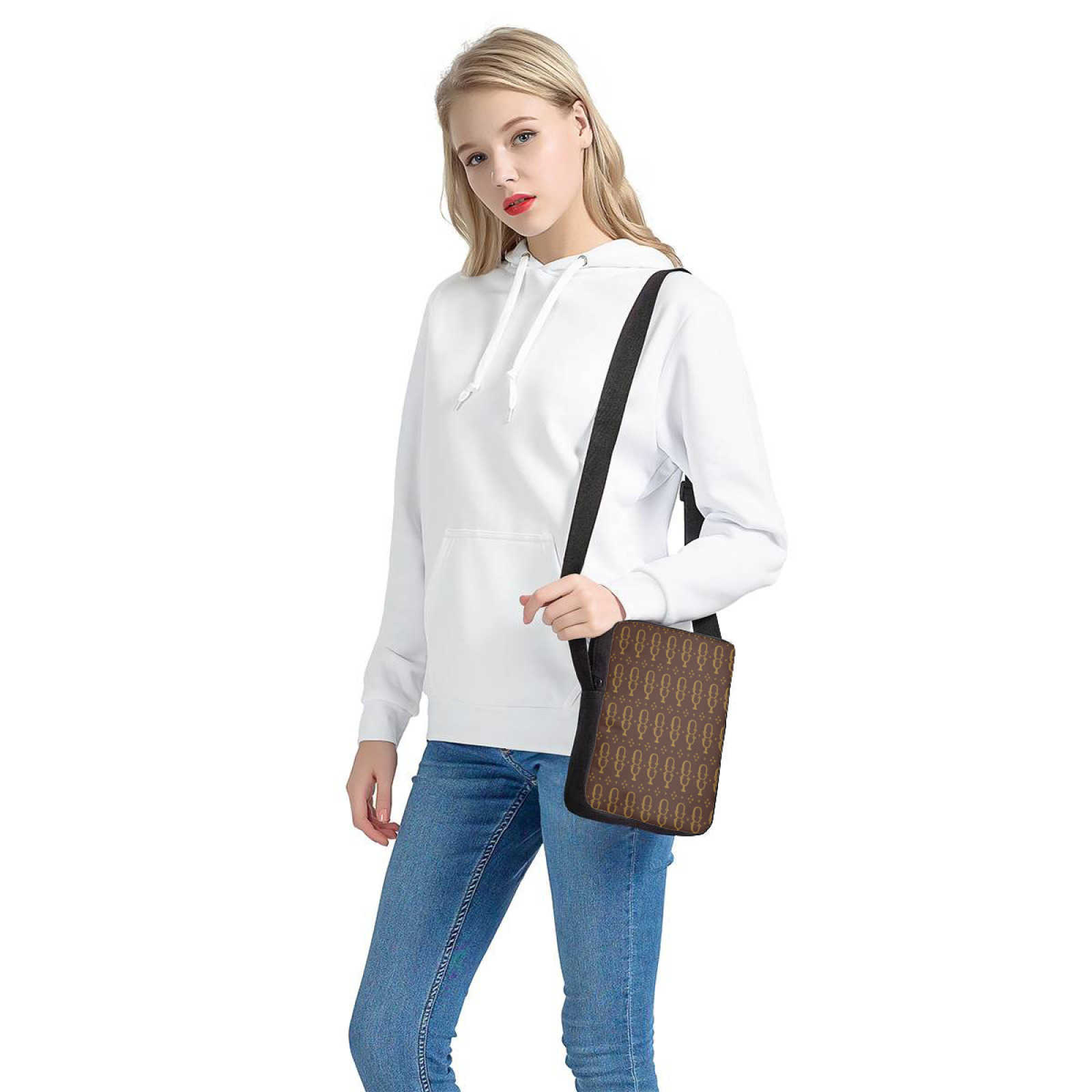 NXY Polyester Men's Shoulder Bag Business Leisure Large Capacity Portable Handbag Zipper Male's Crossbody Bags Handbags Designers
