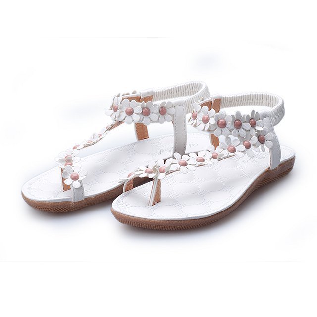 Foreign trade NEW Bohemian sandals women's foot summer new pinch toe wer shoes Korean version flat heels 2025