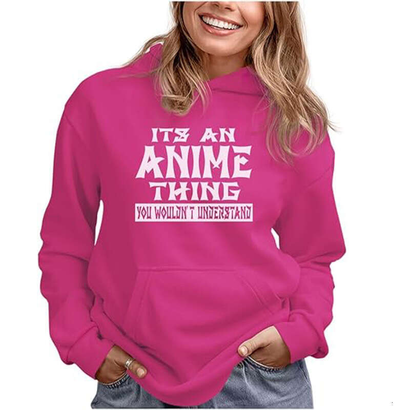 Anime women hoodies, teenage girls manga novel pullovers that you can't understand
