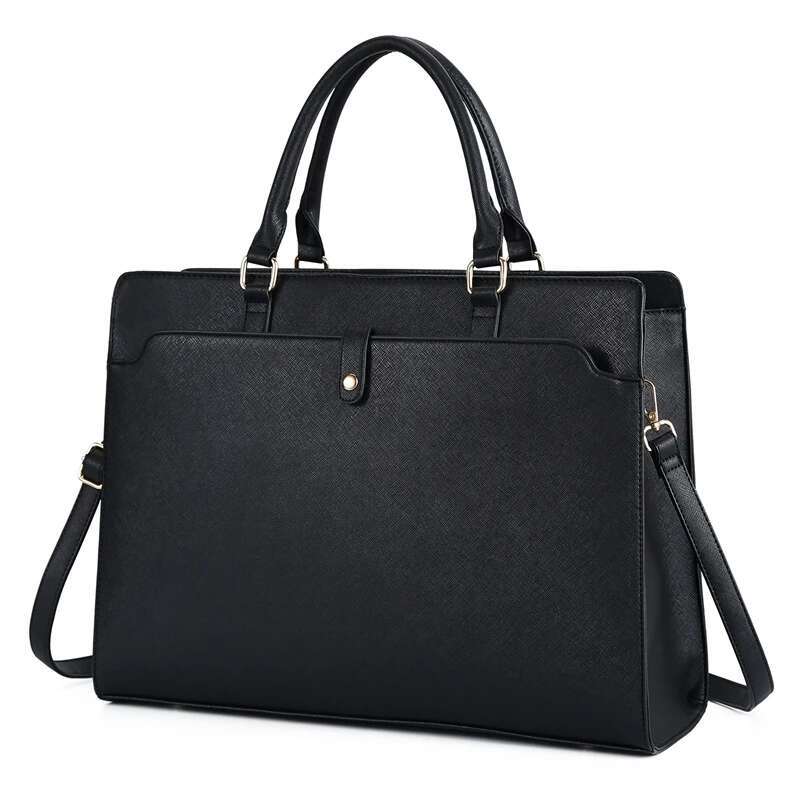 Brand Lady PU Leather Women Handbag Messenger Laptop Bag 15.6,16 Inch,Lady Shoulder Case For Book Air Pro PC Notebook 236