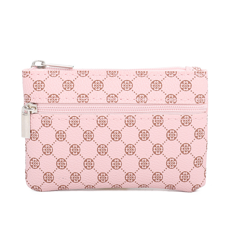 free shipping designer Wallets Holders Coin Purses Floral 2025 new Hearts Polka Dot pink black
