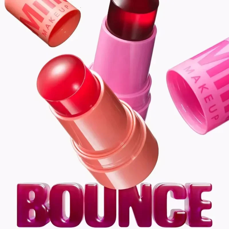 Original Jelly Blush Stick Milk Makeup Lasting Brightens Cheek Stick 3-in-1 Moisturizing Flash Lip Gloss Lip Gloss Face R 250110