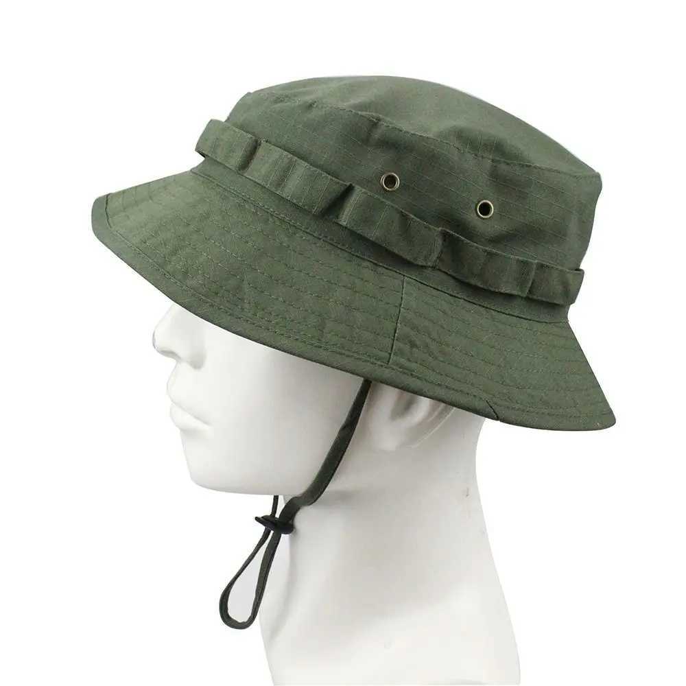 Sunscreen Boonie Hat Tactical Military Summer Sun Protection Camouflage Hunting Hiking Fishing Outdoor Sports Jung MenXJ250116