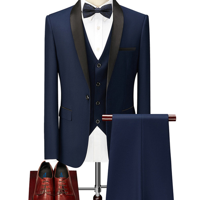 K799 Men's Fashion Gold Stamped Suit for Nightclubs and Parties
