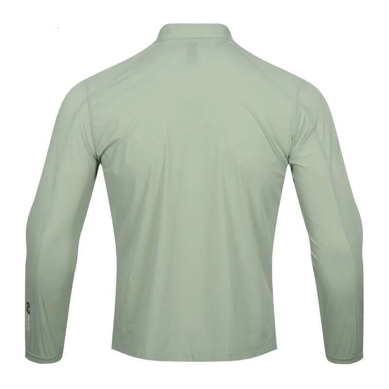 Ddmyoutdoor China Domestic Outdoor Running Coat Nylon Zipper Breathable Long Sleeve Reflective Letter Workout Golf Casual Men Sports Light Jacket