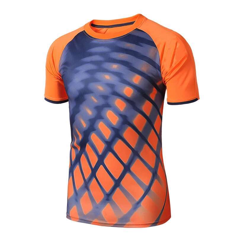 Ddmyoutdoor China Domestic Male Brand Soccer Jerseys Football T Summer Quick Dry Sport Running Shirts Elastic Gym Fiess Shirt Top Man Clothes XL