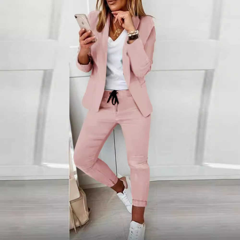 2023 New Casual Fashion Suit Womens