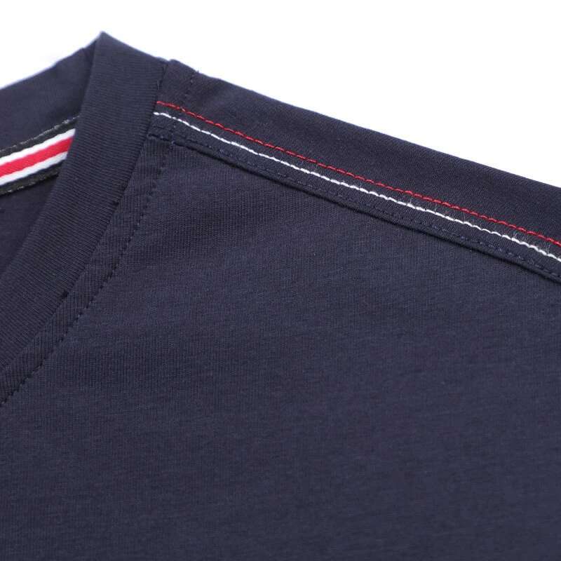 Ddmyoutdoor China Domestic Running Shirt Men Breathable Solid Nylon Cotton Workout Sportswear Jerseys Quick Dry Casual Gym New Training Short Sleeves